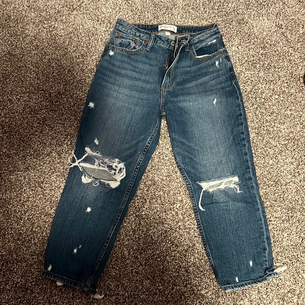 The mom high rise curve love jeans